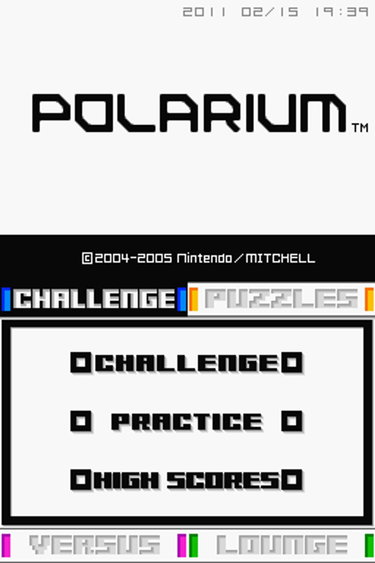 Polarium ROM - NDS screenshot 1