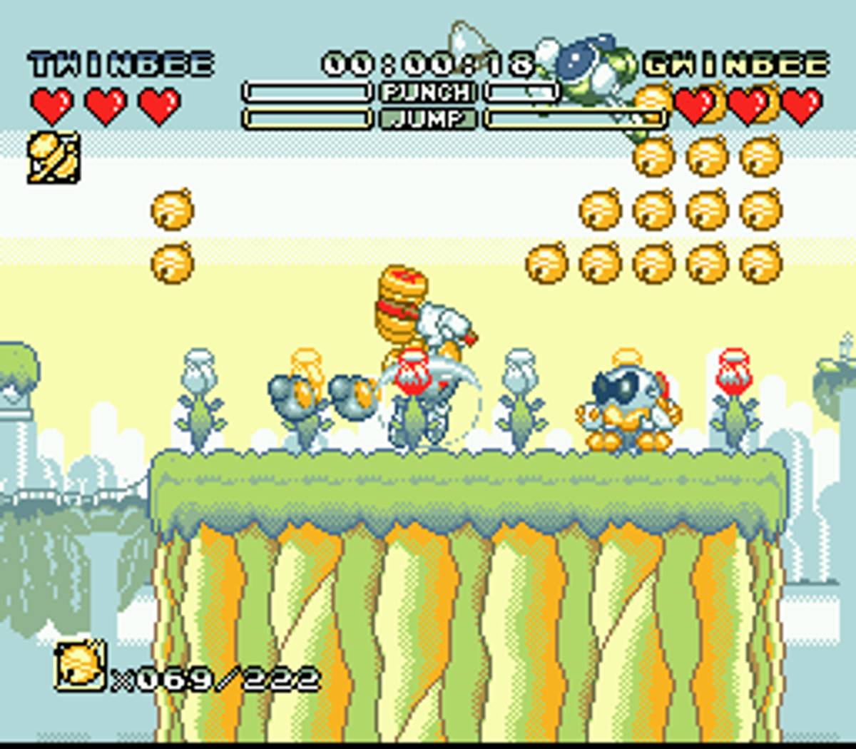Pop'n TwinBee Rainbow Bell Adventures ROM - SNES screenshot 6