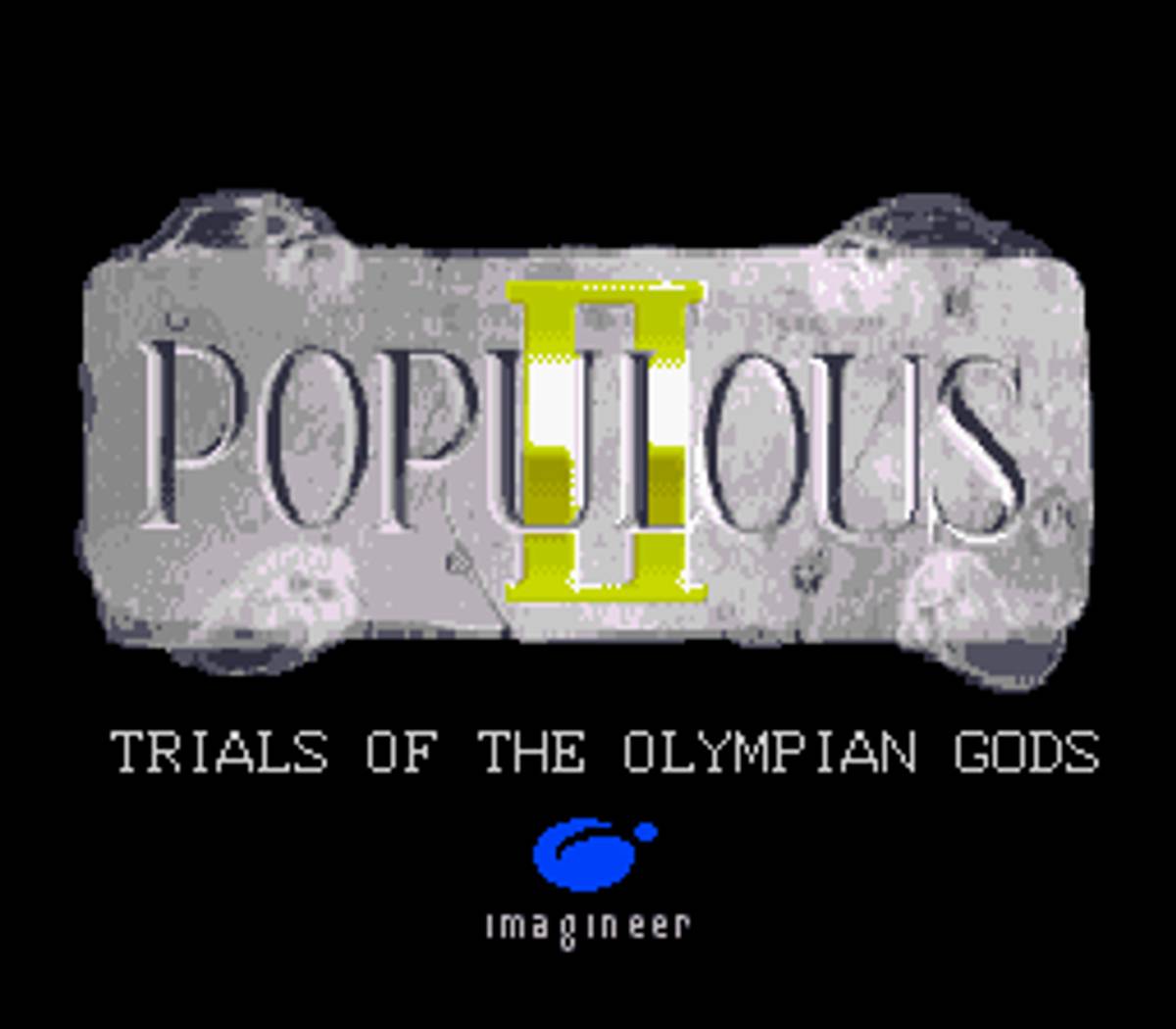 Populous II: Trials of the Olympian Gods ROM - SNES screenshot 1