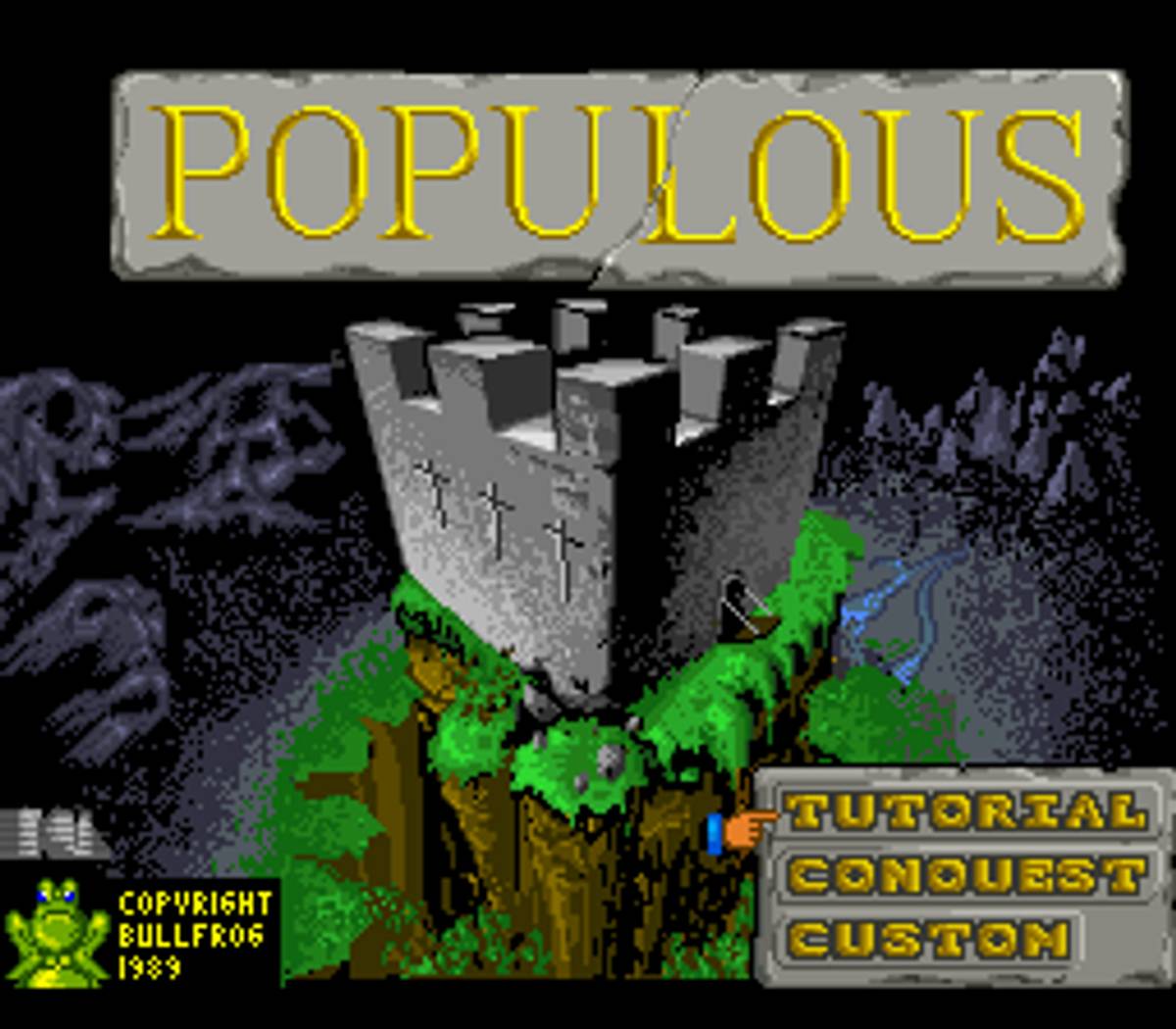 Populous ROM - SNES screenshot 2
