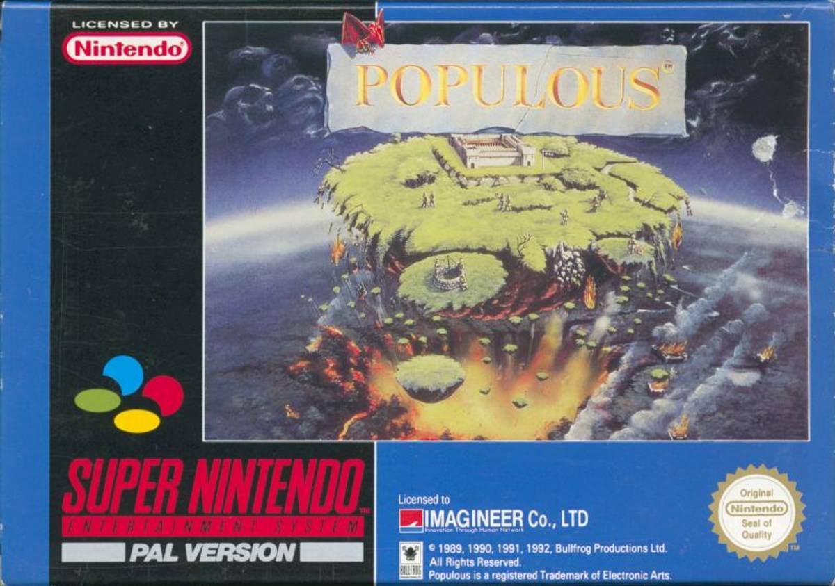 Download Torrent Populous ROM – SNES