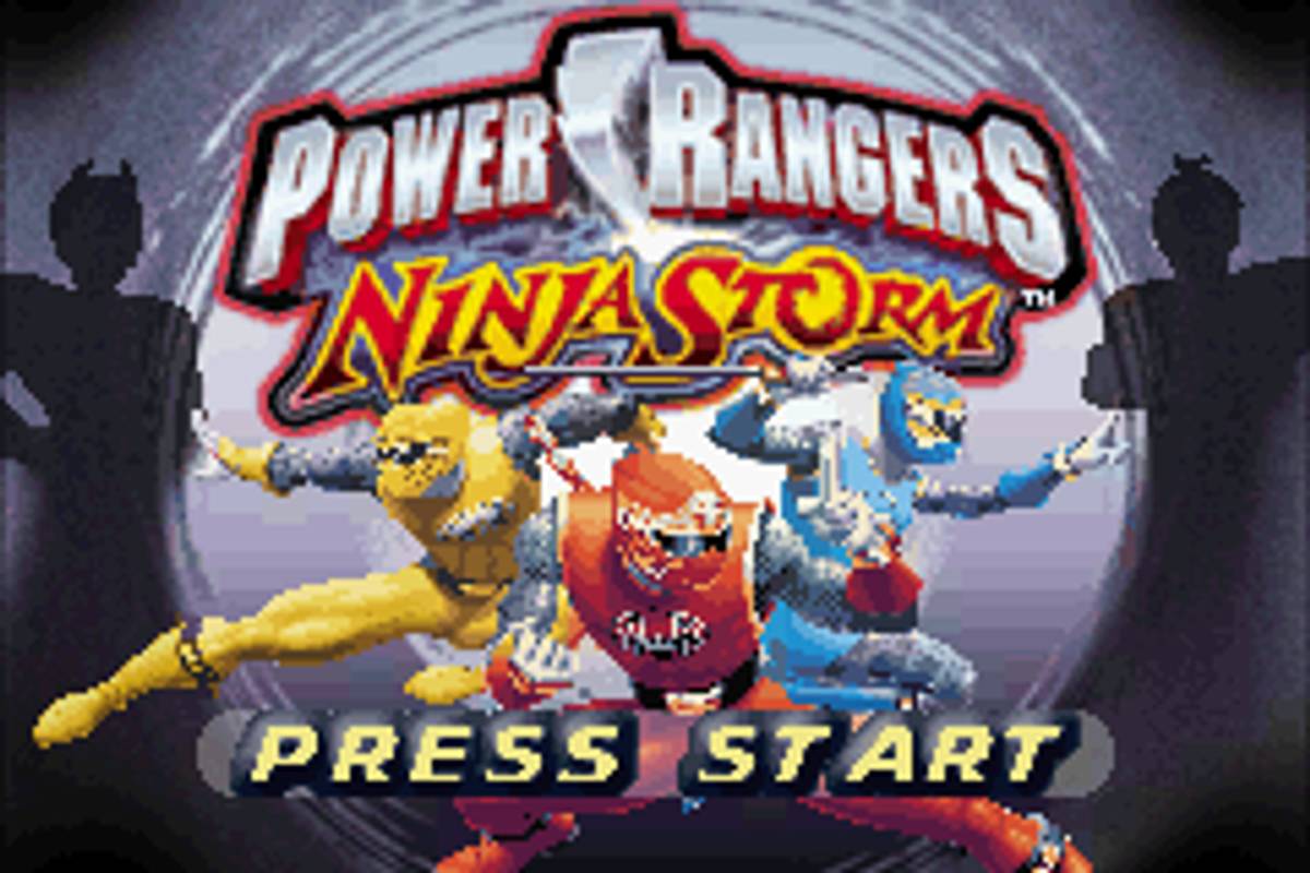 Power Rangers: Ninja Storm ROM - GBA screenshot 1