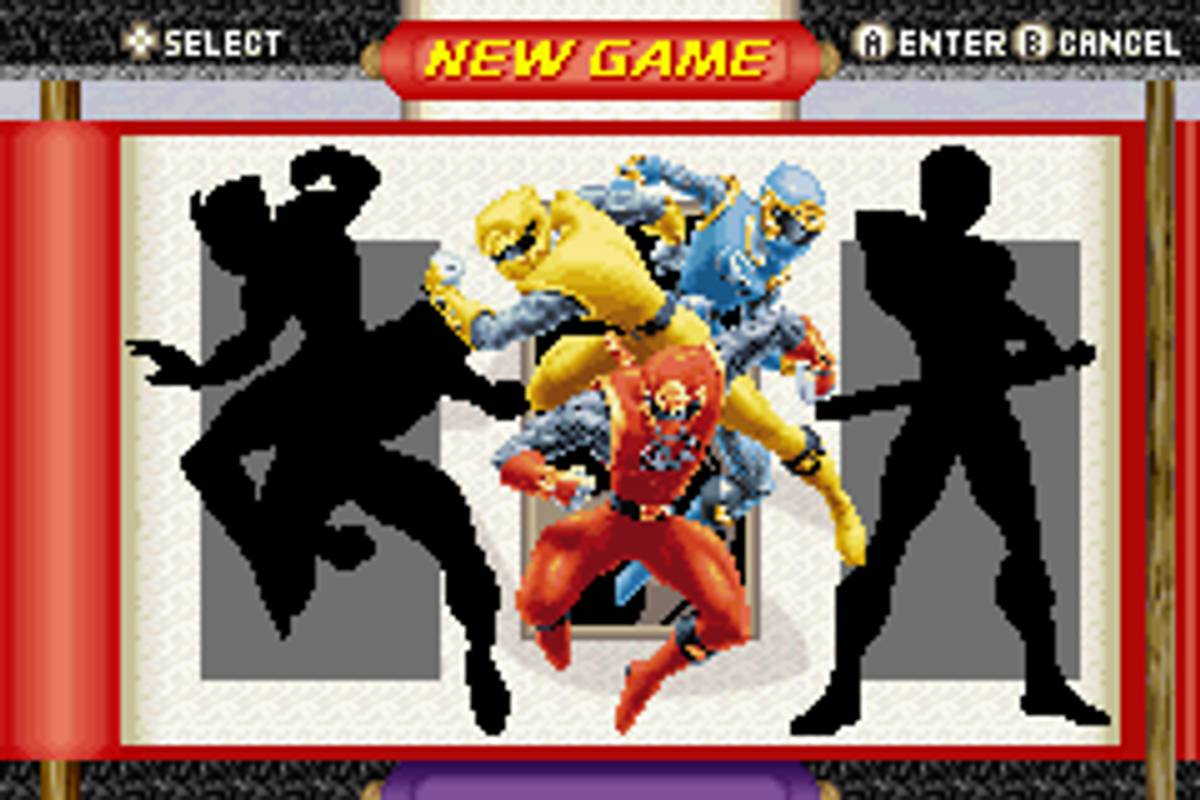 Power Rangers: Ninja Storm ROM - GBA screenshot 3