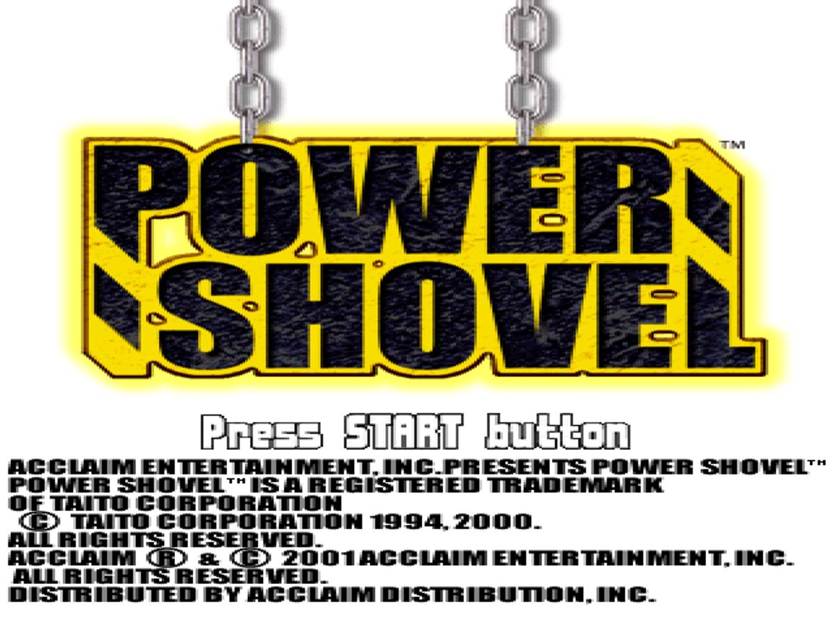 Power Shovel ISO - PS1 screenshot 1