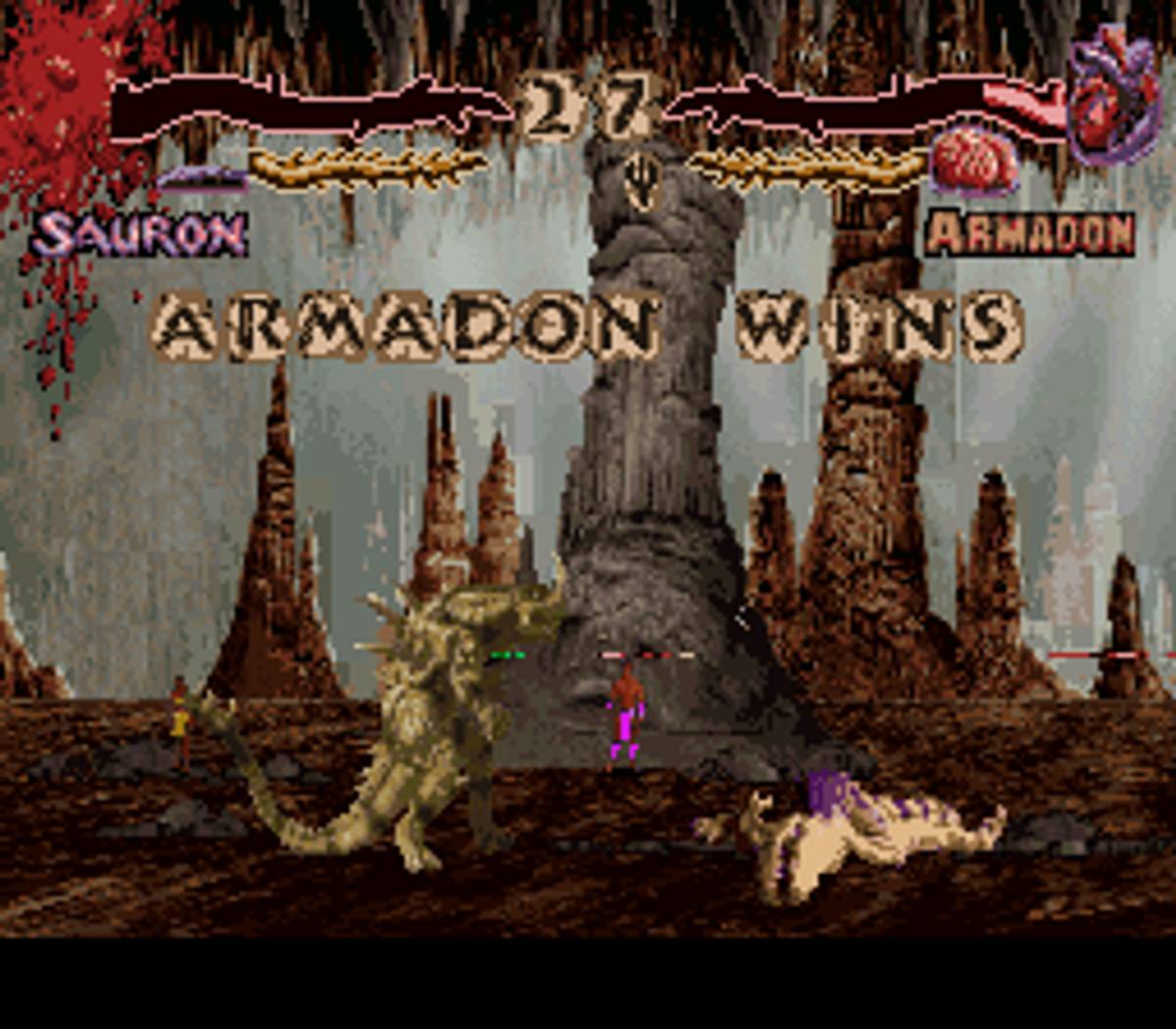 Primal Rage ROM - SNES screenshot 10