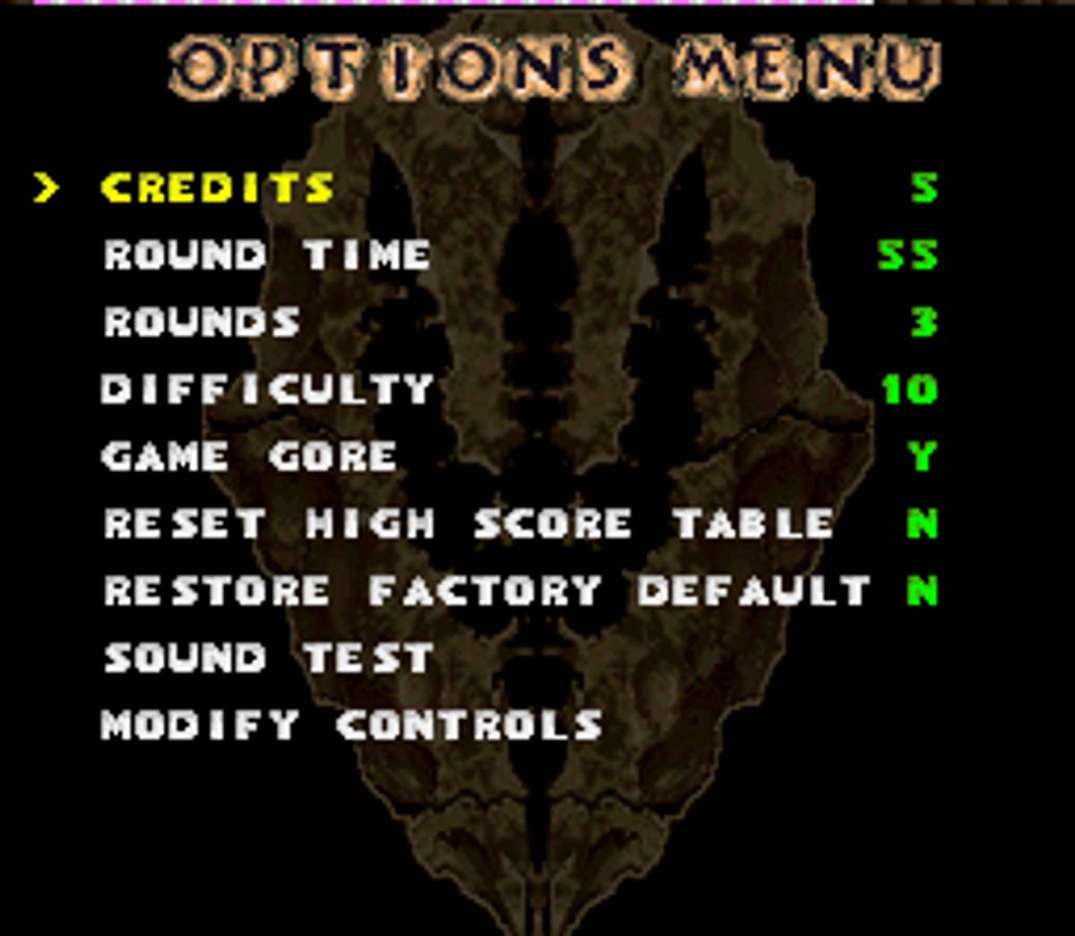 Primal Rage ROM - SNES screenshot 2
