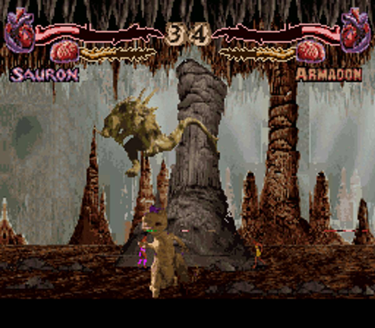Primal Rage ROM - SNES screenshot 9