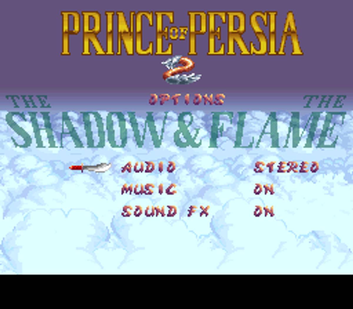 Prince of Persia 2: The Shadow & The Flame ROM - SNES screenshot 2