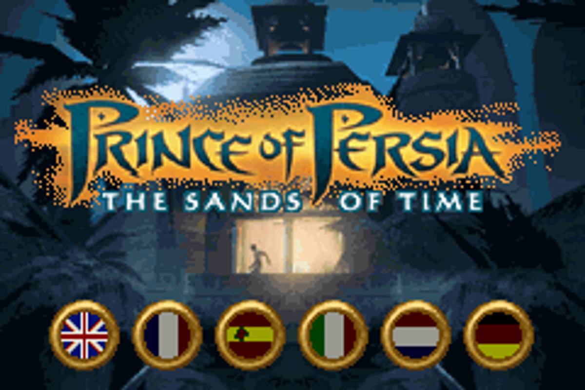 Prince of Persia: The Sands of Time ROM - GBA screenshot 1