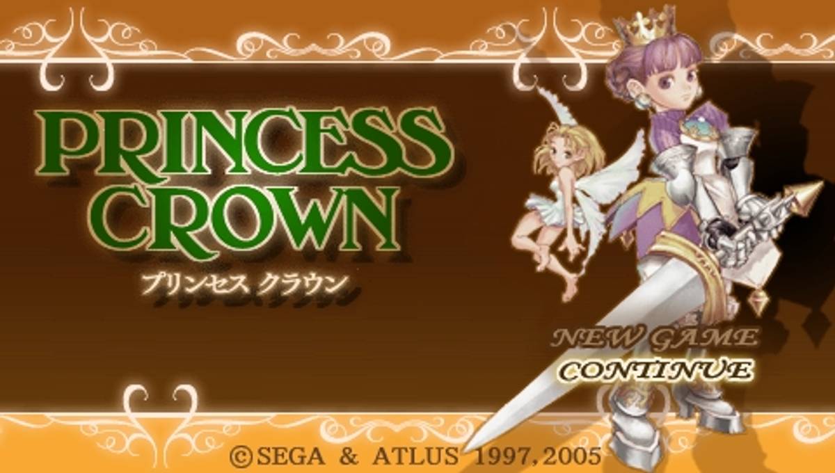 Princess Crown ISO - PSP screenshot 1