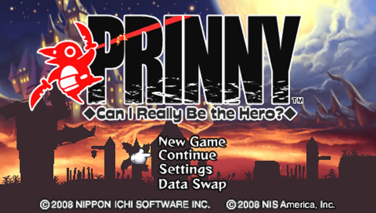 Prinny: Can I Really Be the Hero? ISO - PSP screenshot 1