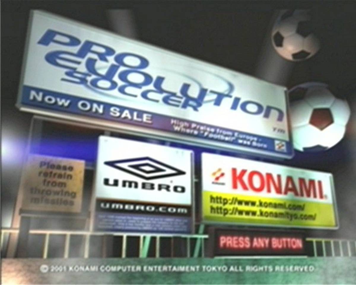 Pro Evolution Soccer ISO - PS2 screenshot 1