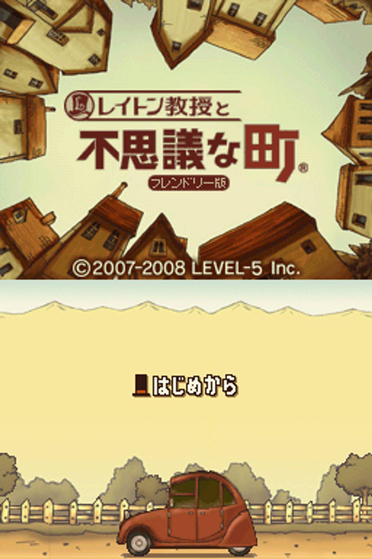 Professor Layton and the Curious Village ROM - NDS screenshot 2