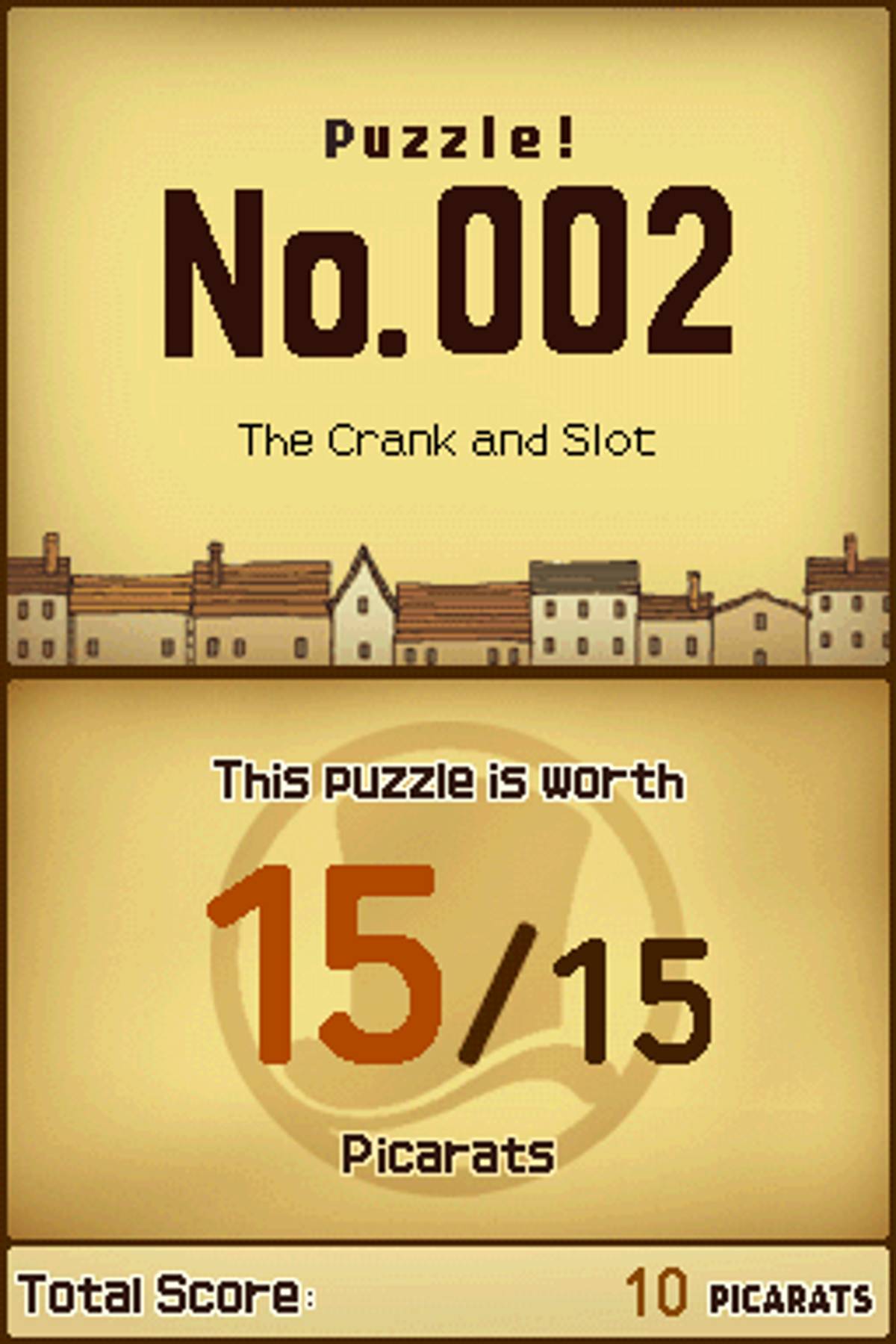 Professor Layton and the Curious Village ROM - NDS screenshot 9