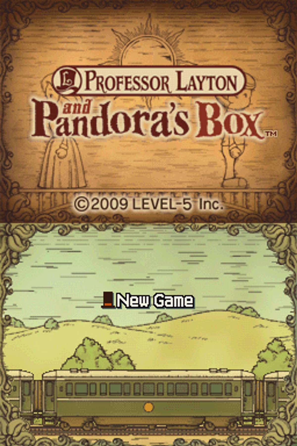 Professor Layton and the Diabolical Box ROM - NDS screenshot 2