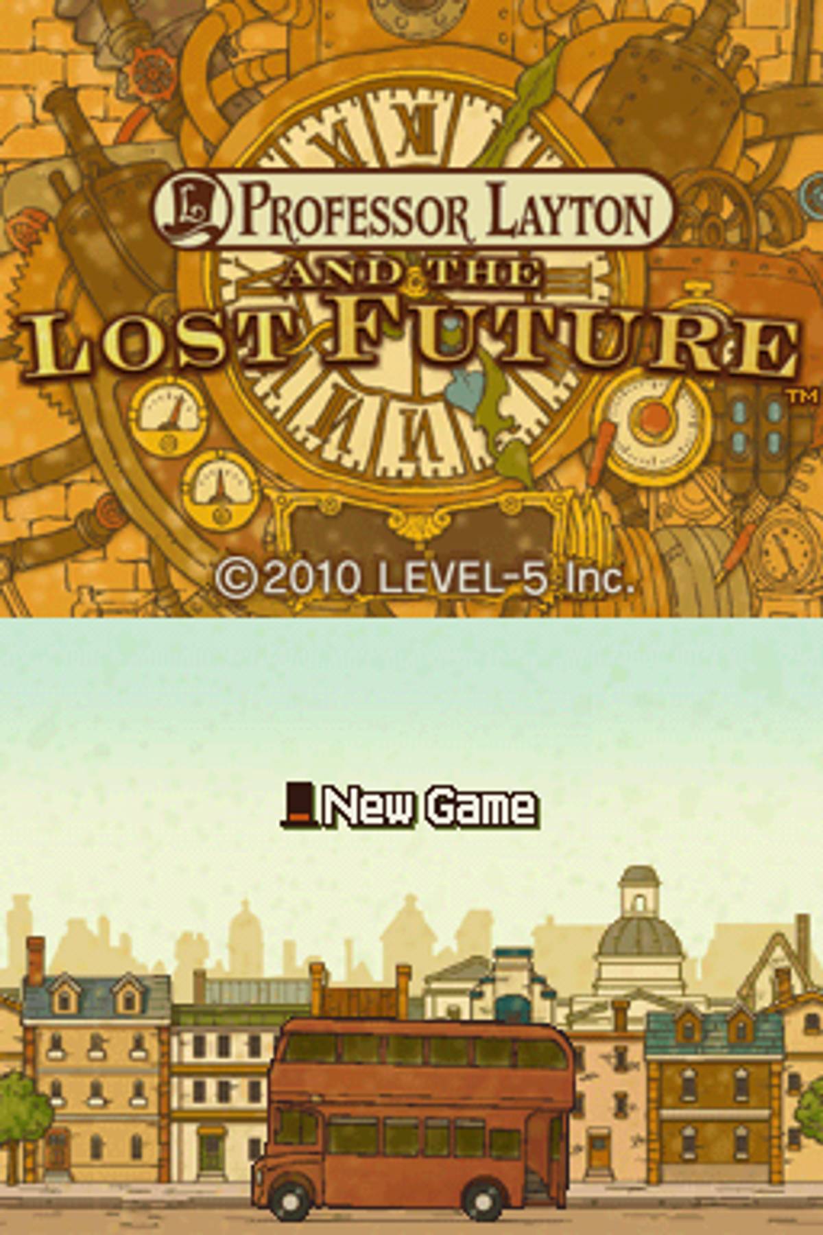 Professor Layton and the Unwound Future ROM - NDS screenshot 2
