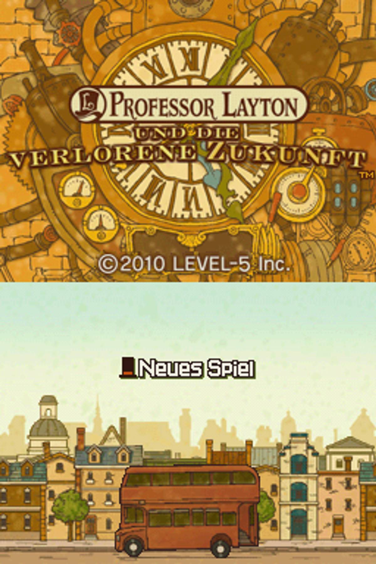 Professor Layton and the Unwound Future ROM - NDS screenshot 3