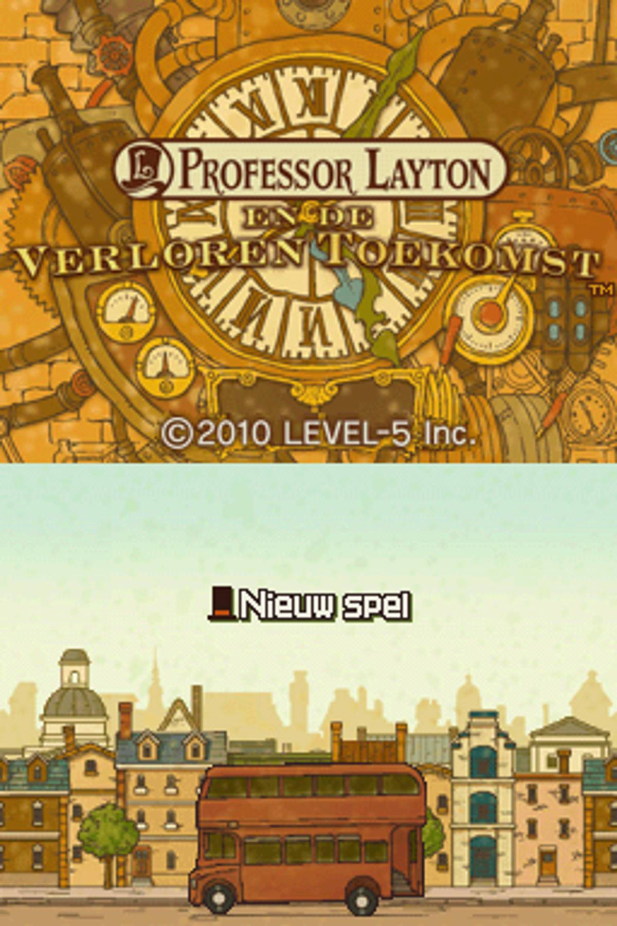 Professor Layton and the Unwound Future ROM - NDS screenshot 4