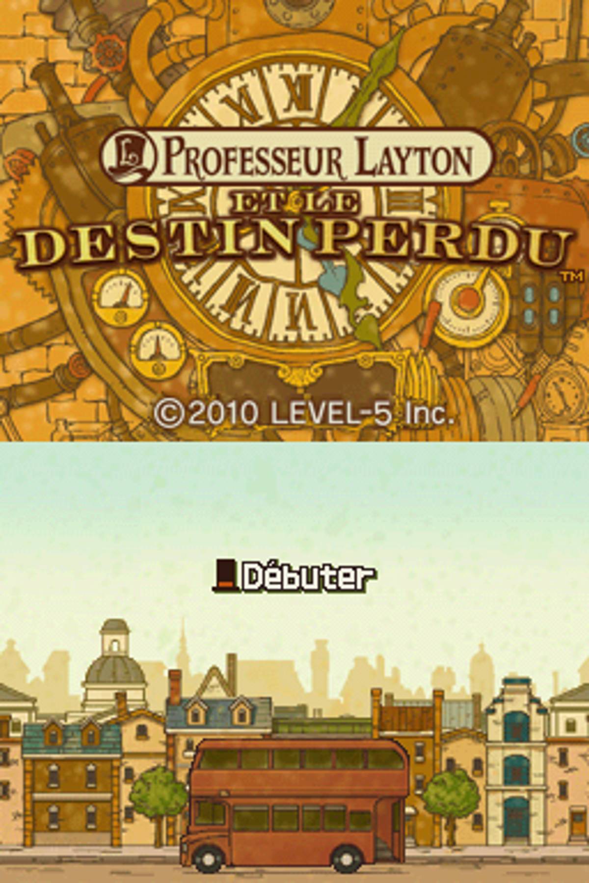 Professor Layton and the Unwound Future ROM - NDS screenshot 5