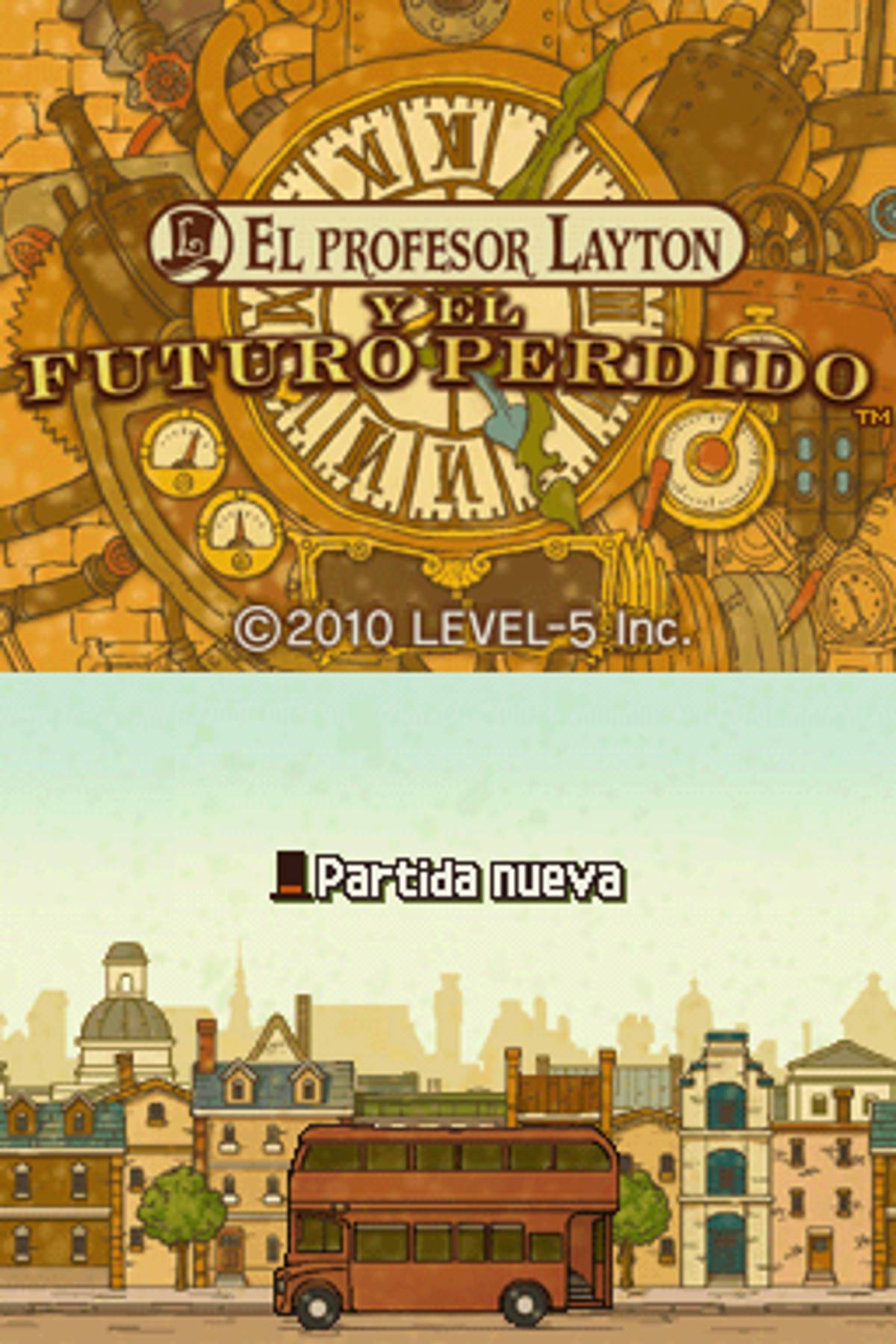 Professor Layton and the Unwound Future ROM - NDS screenshot 7