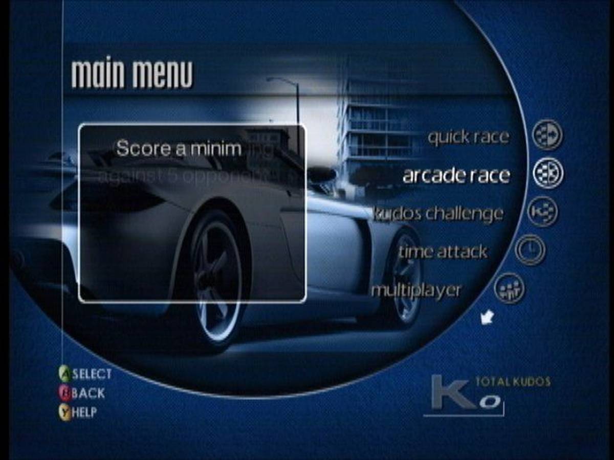 Project Gotham Racing ISO - Xbox screenshot 1