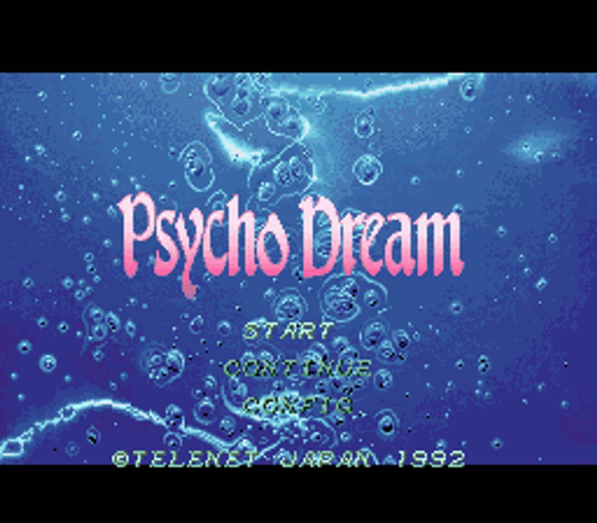 Psycho Dream ROM - SNES screenshot 1