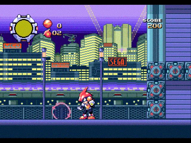 Pulseman ROM - Genesis screenshot 2
