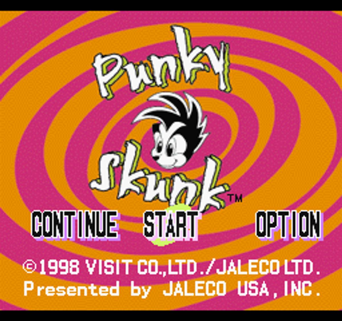 Punky Skunk ISO - PS1 screenshot 1