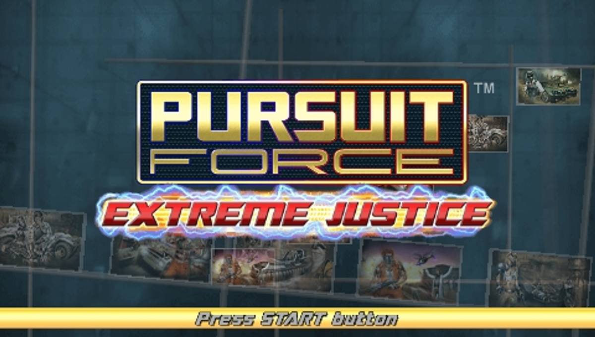 Pursuit Force: Extreme Justice ISO - PSP screenshot 1