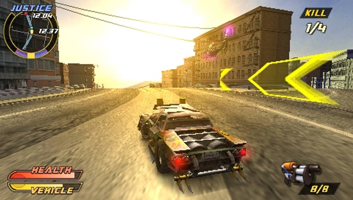 Pursuit Force: Extreme Justice ISO - PSP screenshot 10