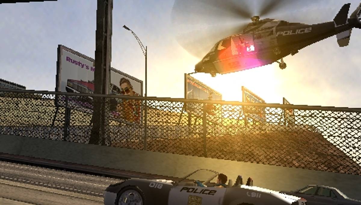 Pursuit Force: Extreme Justice ISO - PSP screenshot 5