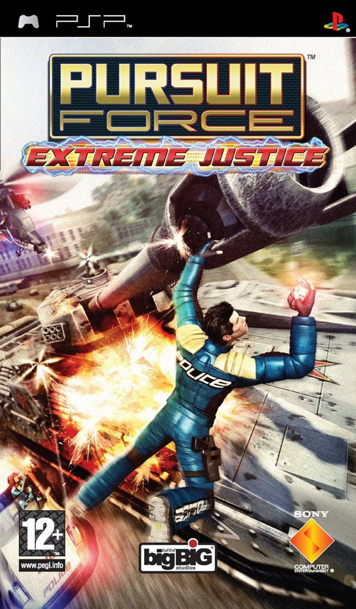 Download Torrent Pursuit Force: Extreme Justice ISO – PSP