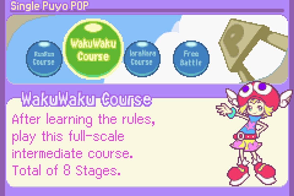 Puyo Pop Fever ROM - GBA screenshot 3