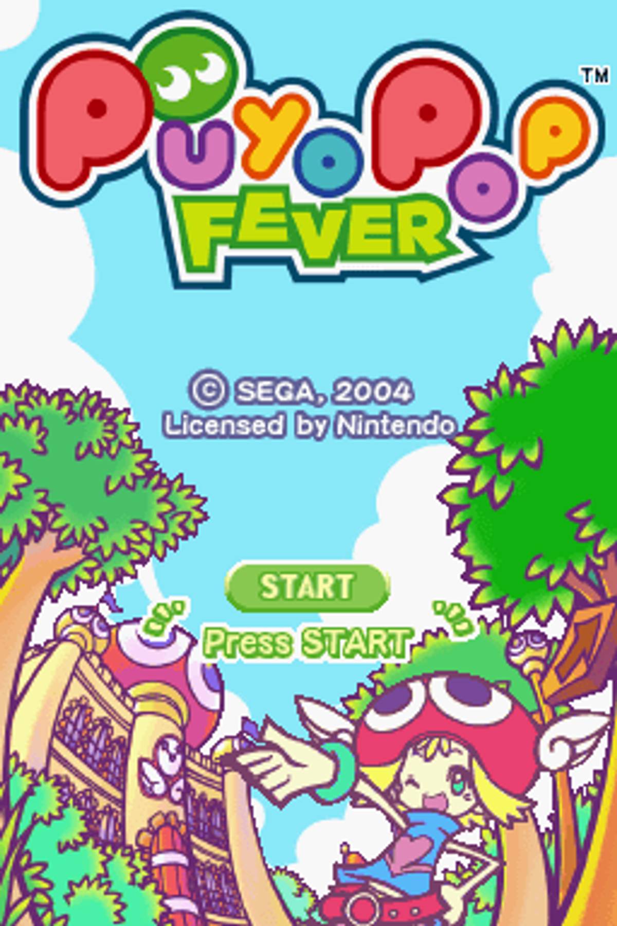 Puyo Pop Fever ROM - NDS screenshot 1