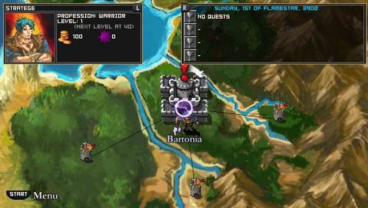 Puzzle Quest: Challenge of the Warlords ISO - PSP screenshot 5