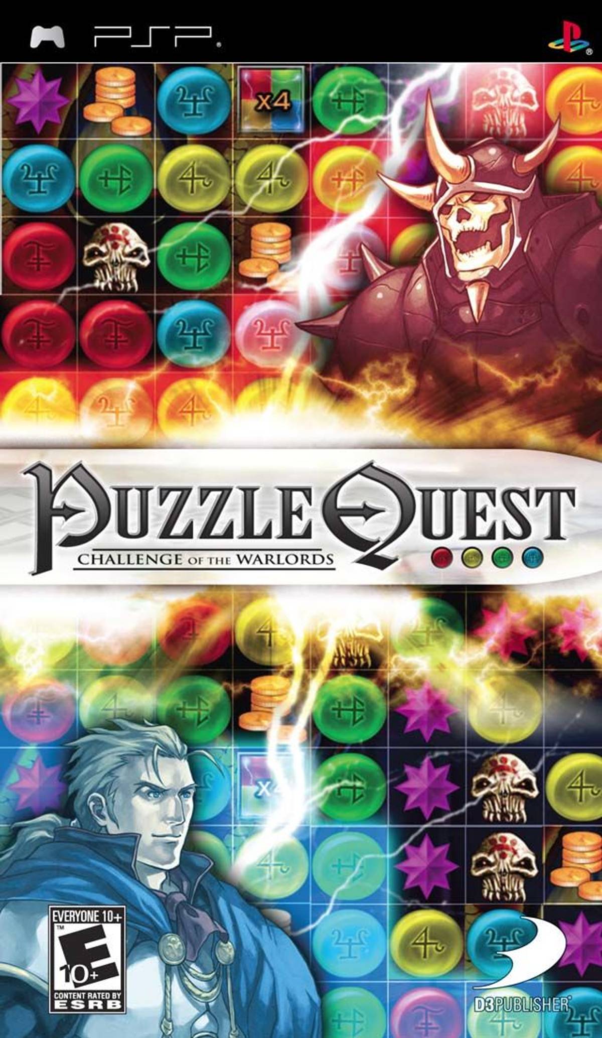 Download Torrent Puzzle Quest: Challenge of the Warlords ISO – PSP