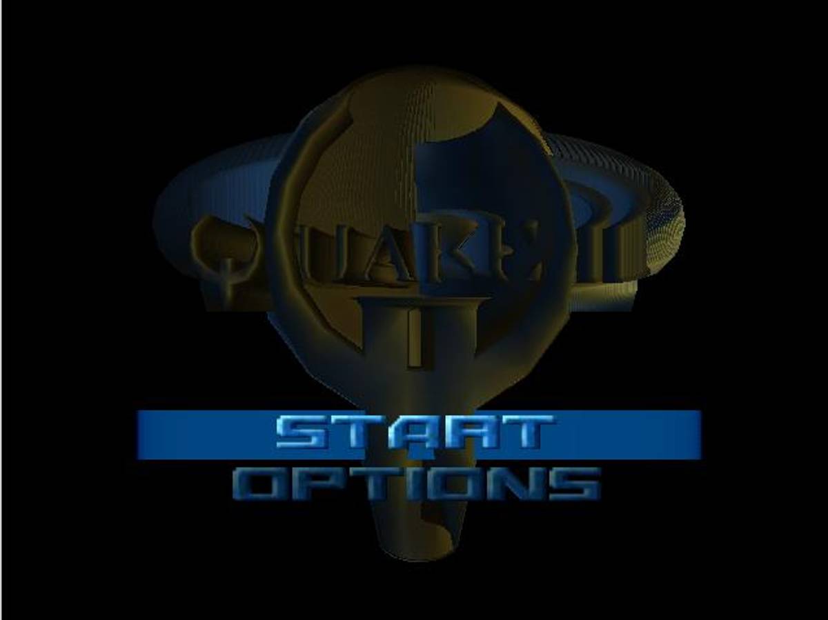 Quake II ROM - N64 screenshot 1