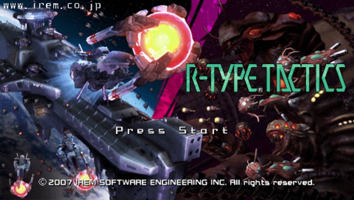 R-Type Command ISO - PSP screenshot 1