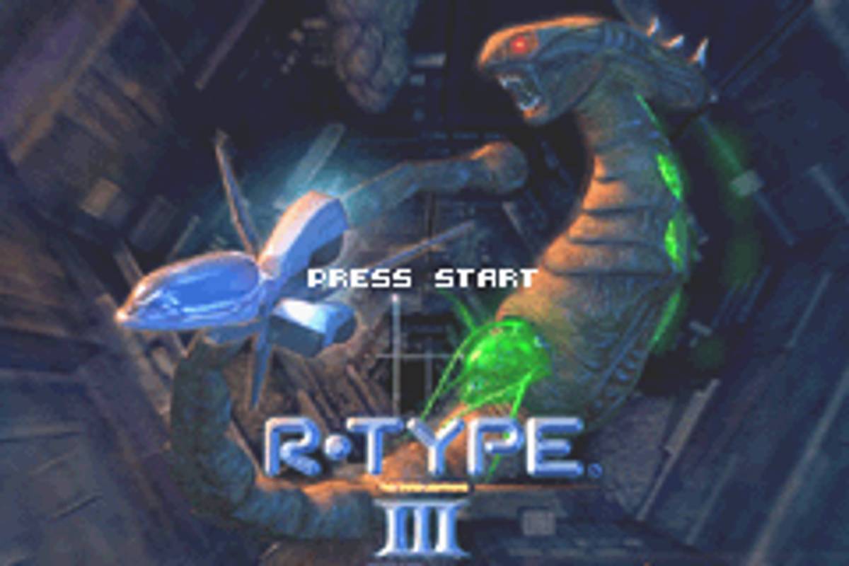R-Type III: The Third Lightning ROM - GBA screenshot 1