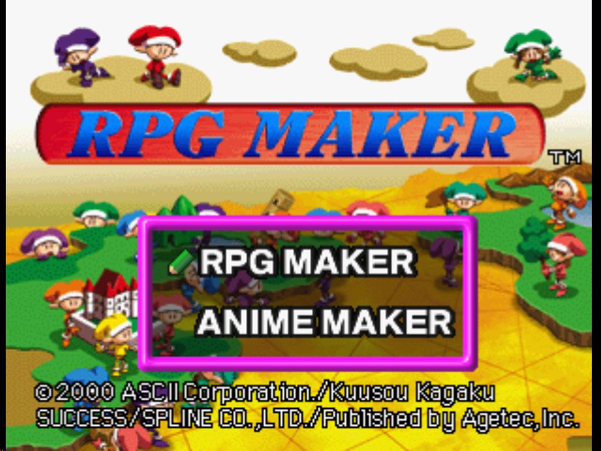 RPG Maker ISO - PS1 screenshot 1