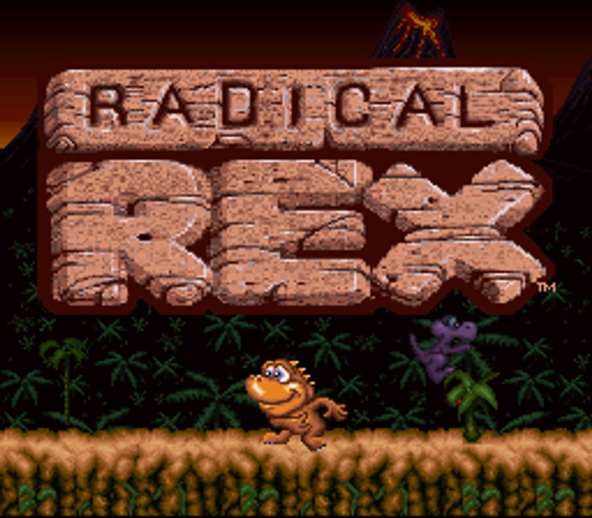 Radical Rex ROM - SNES screenshot 1