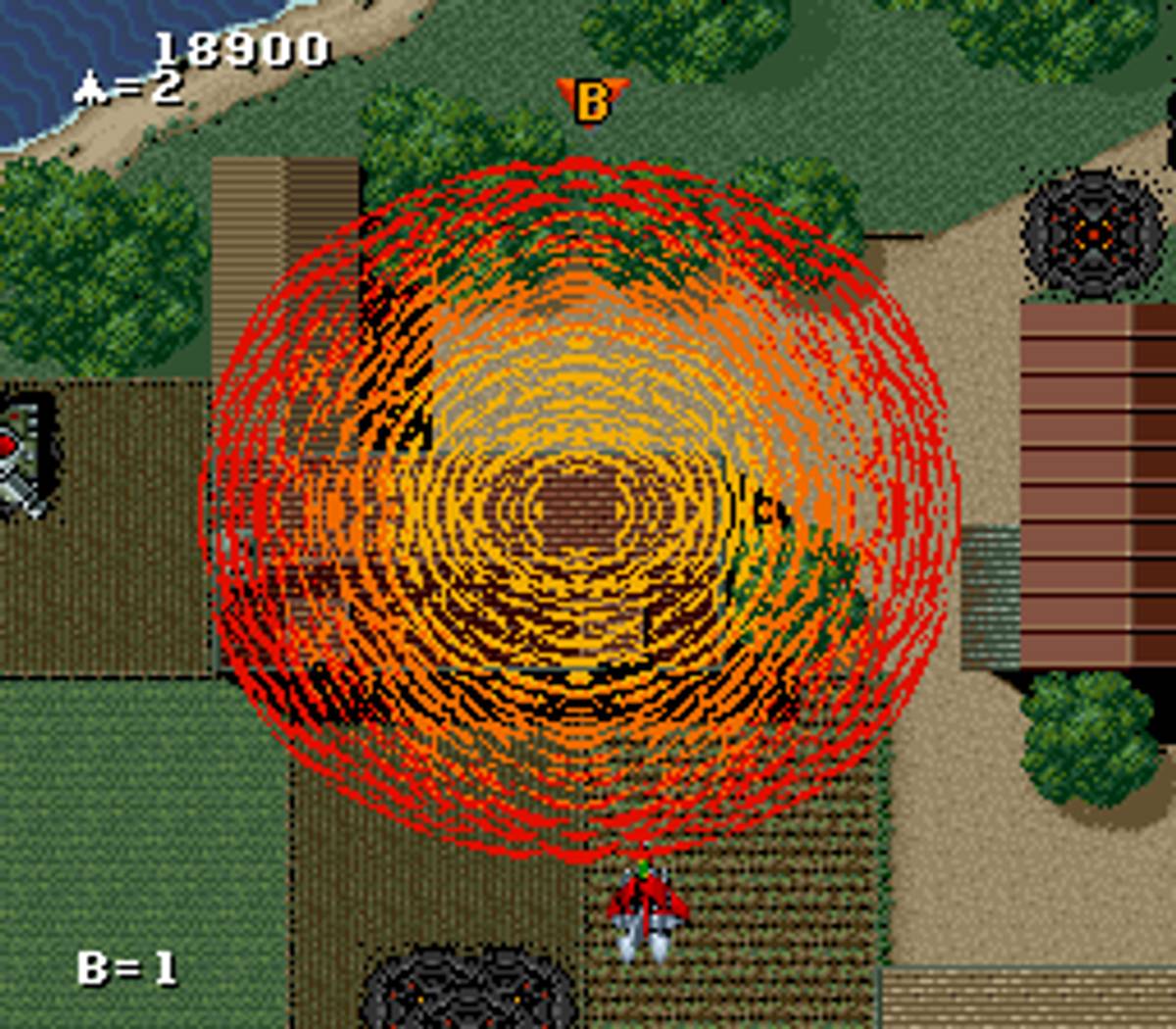Raiden ROM - SNES screenshot 10