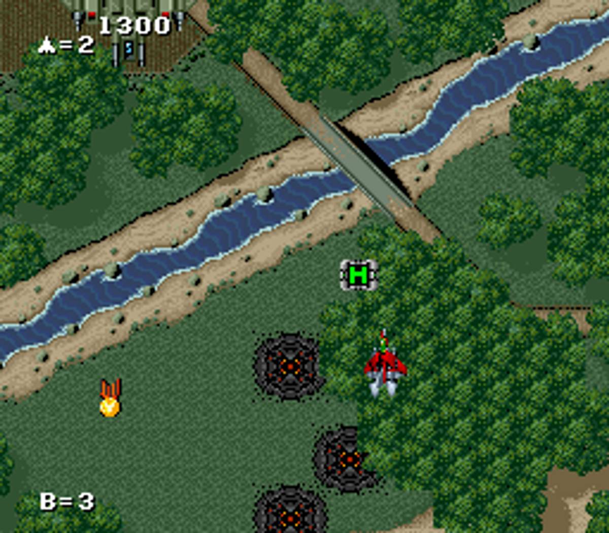 Raiden ROM - SNES screenshot 7