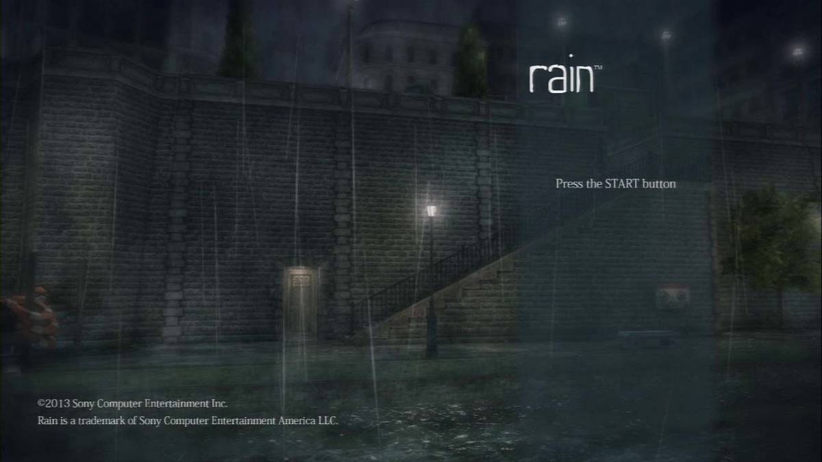 Rain ISO - PS3 screenshot 1