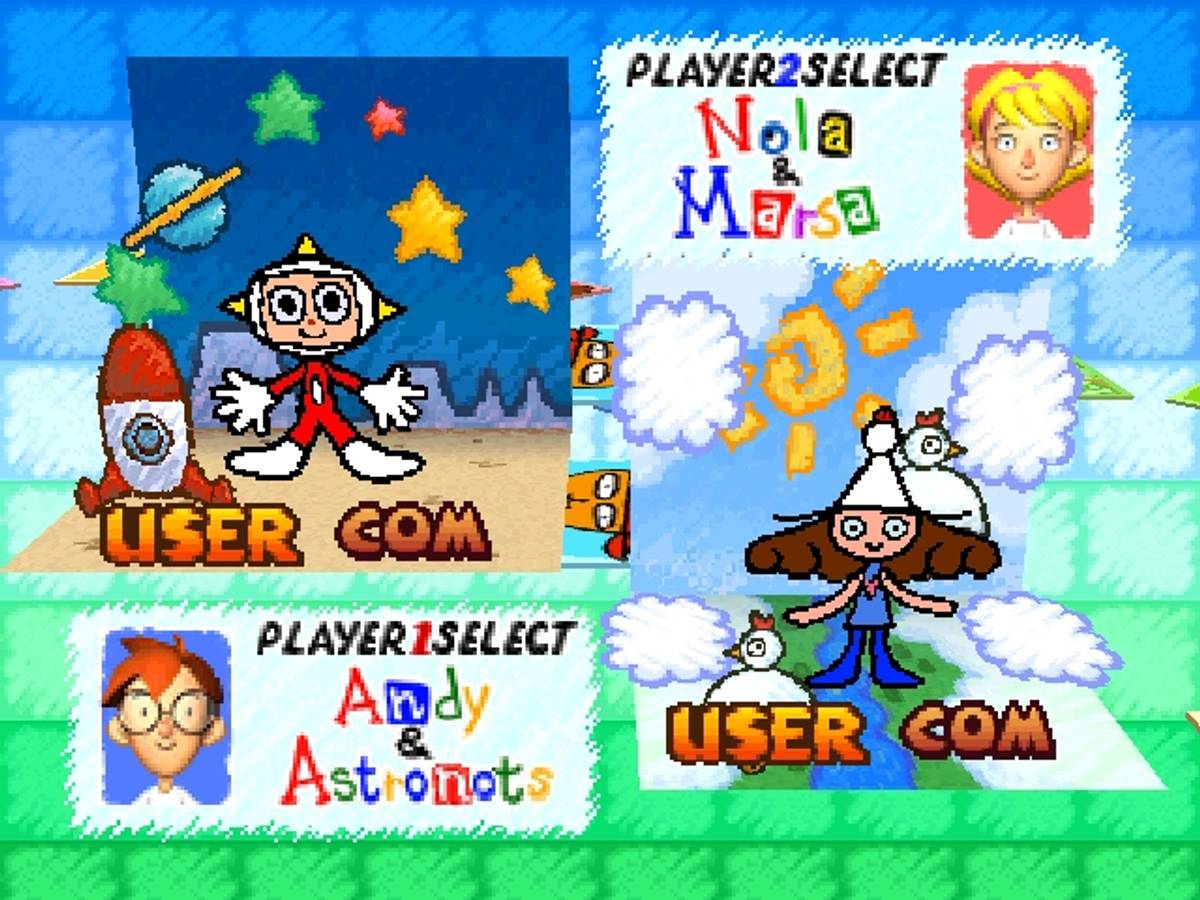 Rakugakids ROM - N64 screenshot 3
