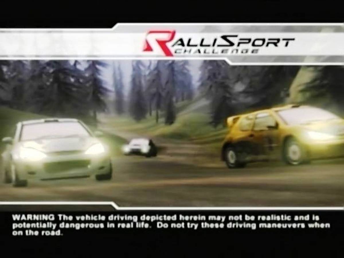 RalliSport Challenge ISO - Xbox screenshot 1