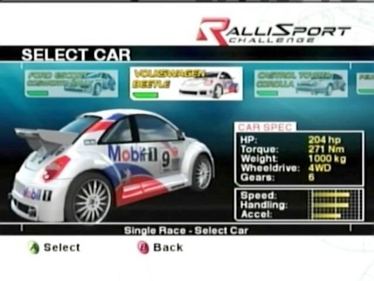 RalliSport Challenge ISO - Xbox screenshot 3