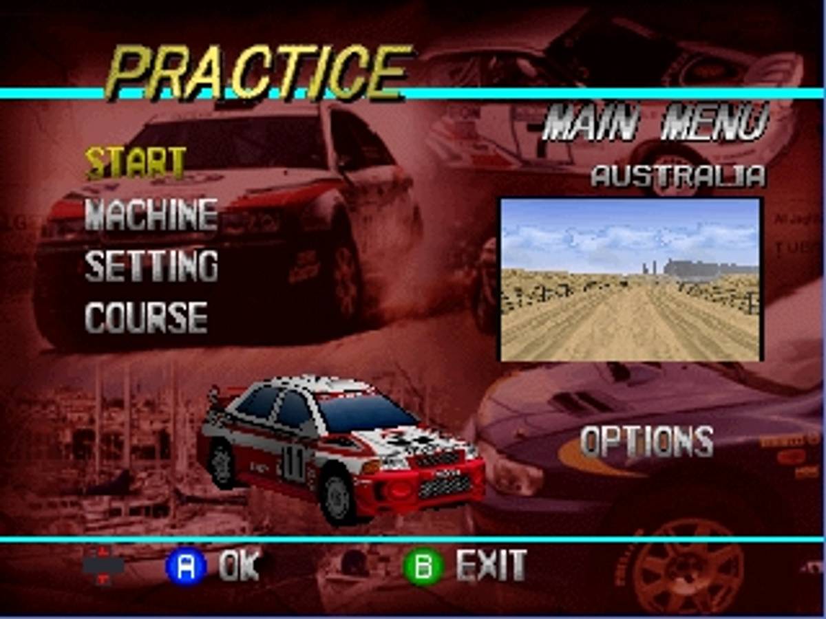 Rally Challenge 2000 ROM - N64 screenshot 2