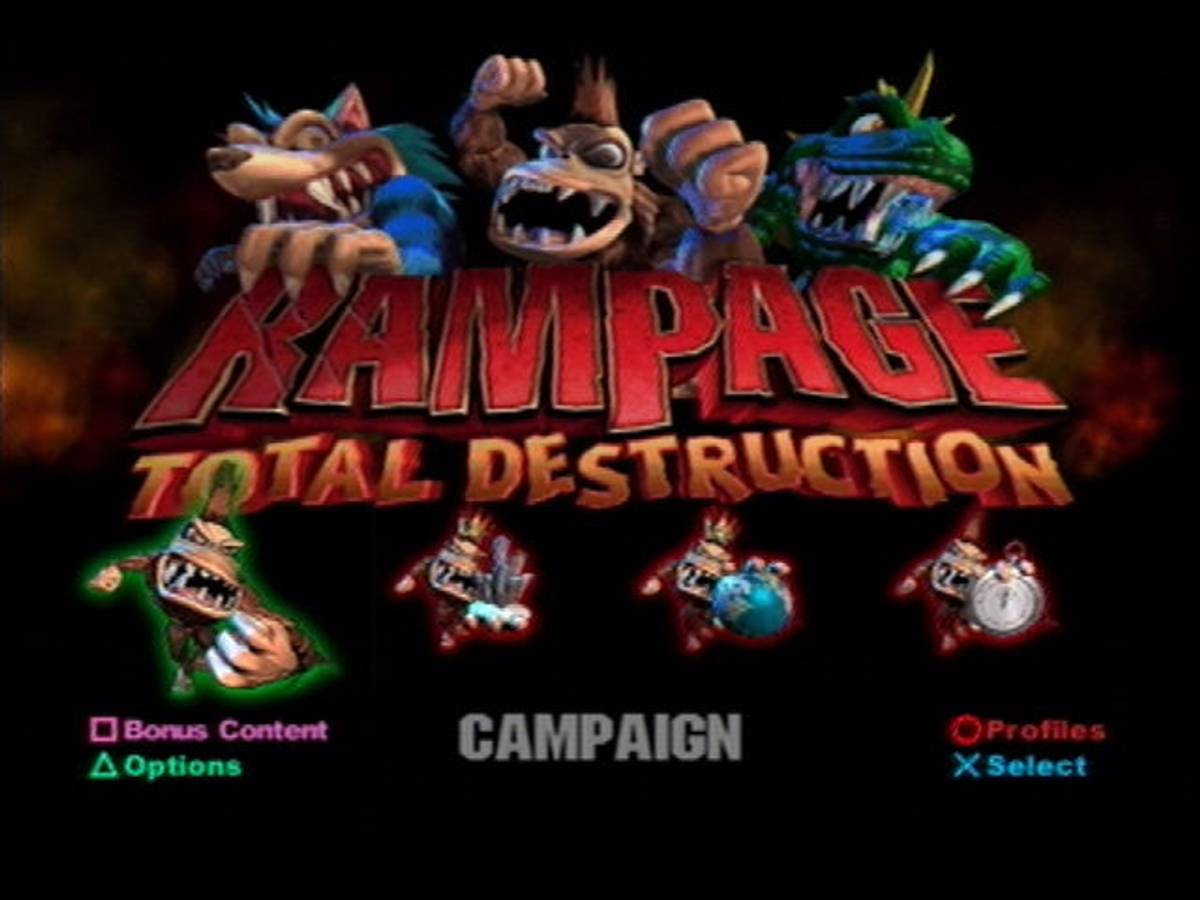 Rampage: Total Destruction ISO - PS2 screenshot 2