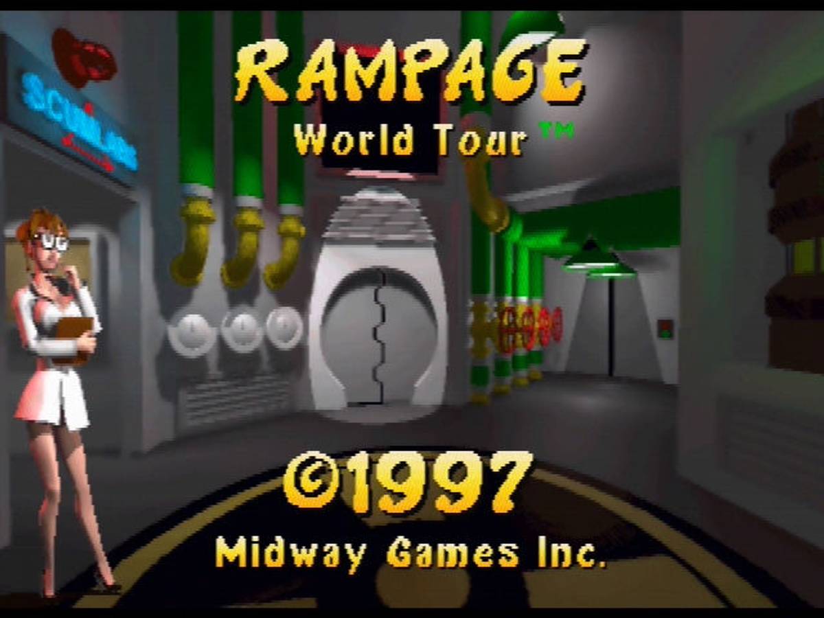 Rampage World Tour ROM - N64 screenshot 1
